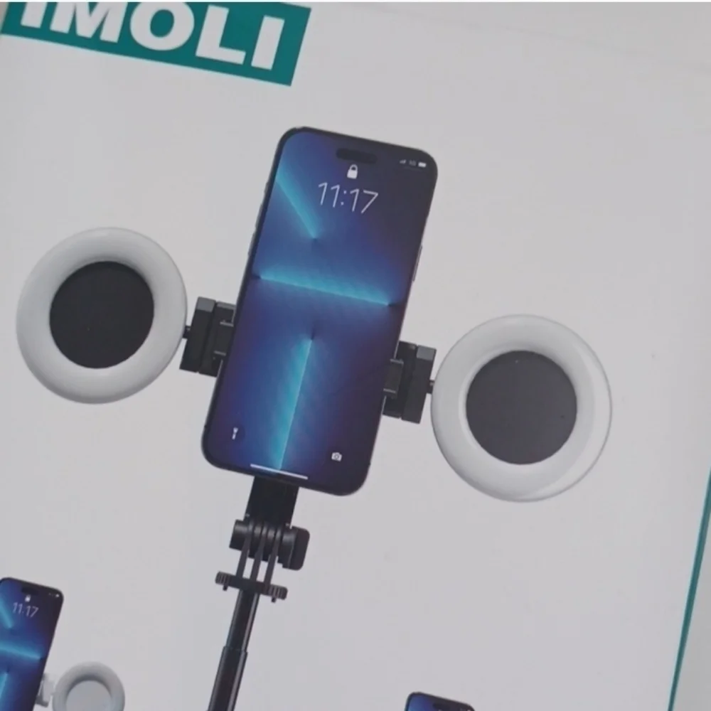 Black Selfie Stick Tripod